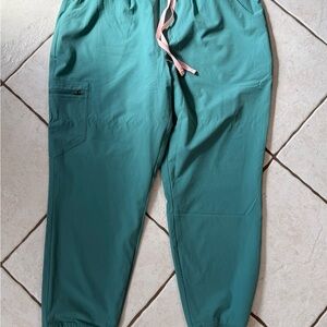 Figs Scrubs Women Bottom Zamora Jogger Size XXL Style 3668 Eucalyptus E33